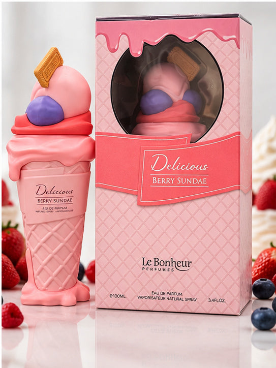 Delicious Berry Sundae